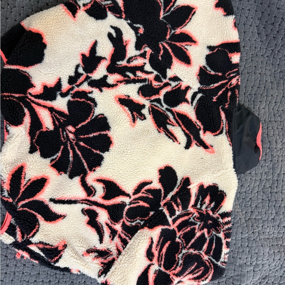 Free People FP Movement Rocky Ridge Hit the Slopes Fleece Pullover Magnolia - Picture 6 of 6